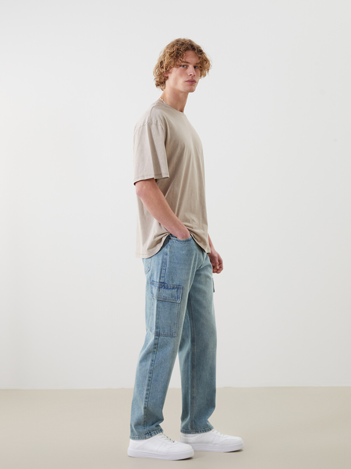 XSIDE Baggy Fit Men's Jeans - S53316Z8-H45 | LC Waikiki