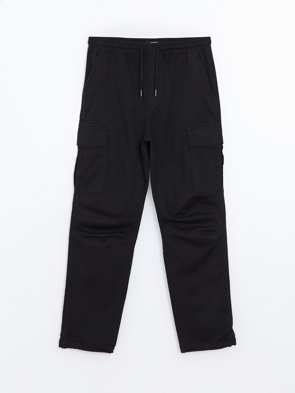 Relaxed Fit Twill Men's Cargo Trousers -S53507Z8-RQL - LC