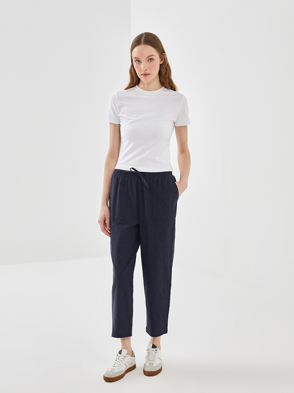 LCW Vision Crew Neck Women's T-shirt - S54623Z8-Q6K | LC Waikiki