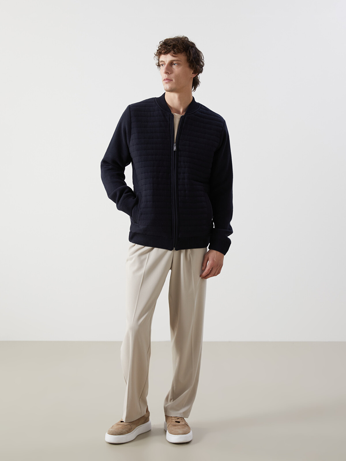 LCWAIKIKI Classic Standard Fit College Collar Men's Knitwear