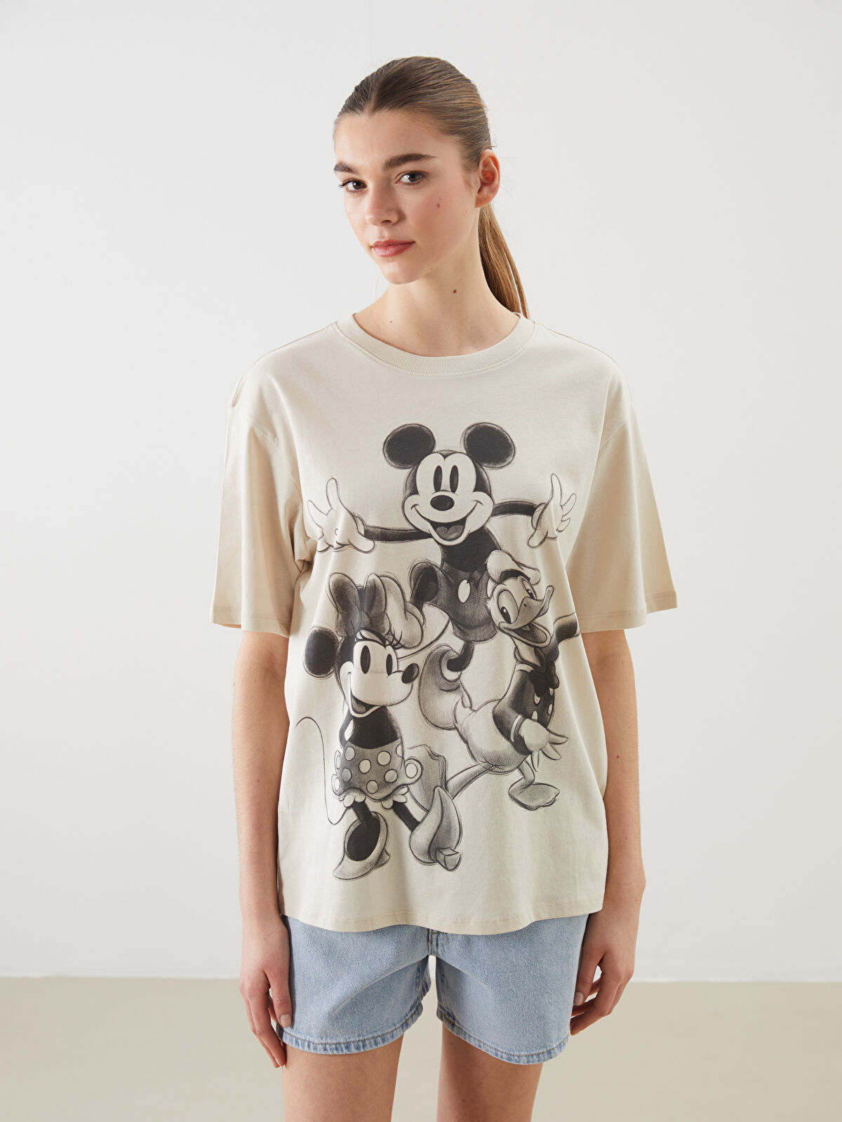 トップス DENIMDUNGAREEHollywoodStudios Mickey TEE トップス