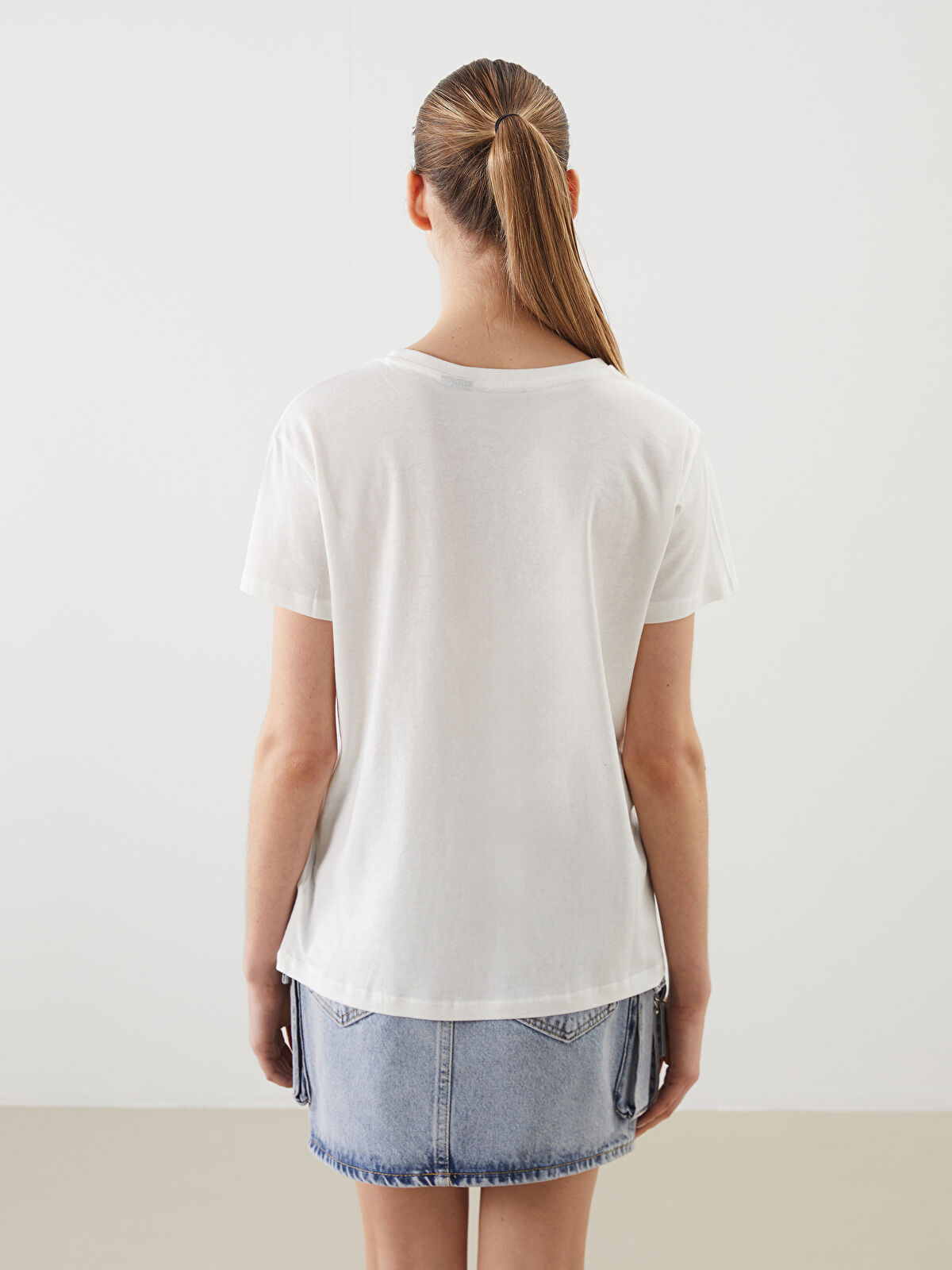 専用です☺︎ XSIDE Crew Neck Printed Jersey Men's T-Shirt -S5QN81Z8-J2Z