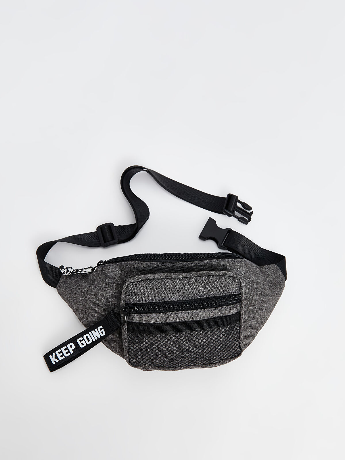 LCW ACCESSORIES Gri Çok Bölmeli Erkek Çocuk Bel Çantası - S55412Z4