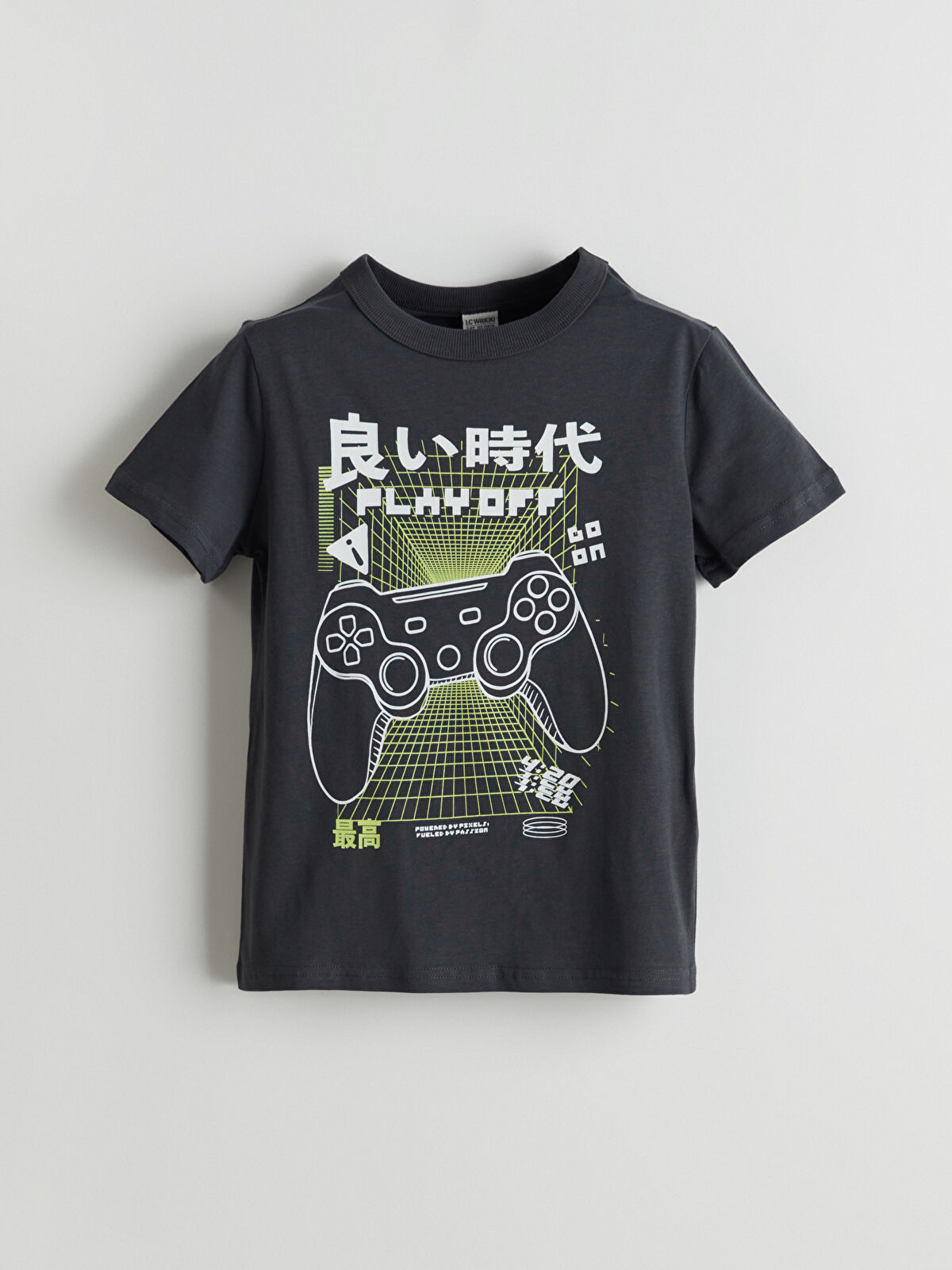 LCW Kids Crew Neck Boys' T-Shirt - S55743Z4-VFB - LC Waikiki