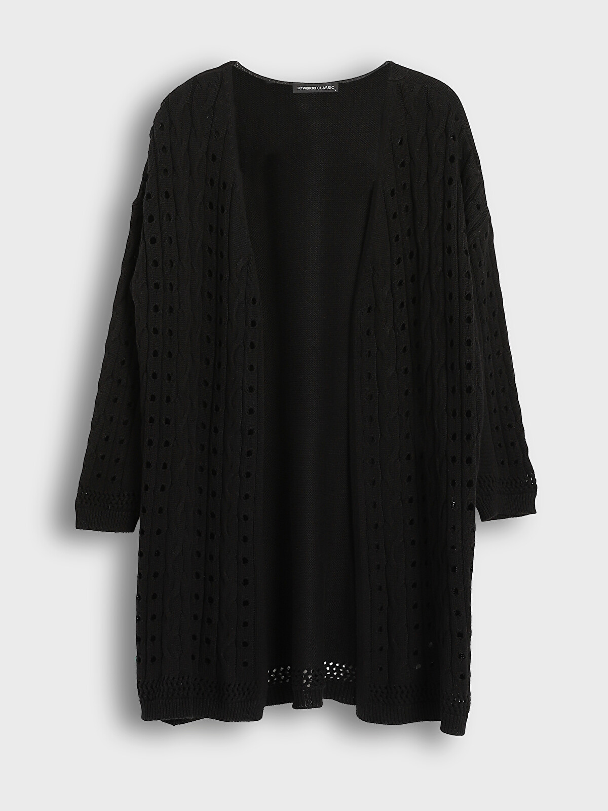 LCWAIKIKI Classic Perforated Looking Knitwear Cardigan - S55836Z8