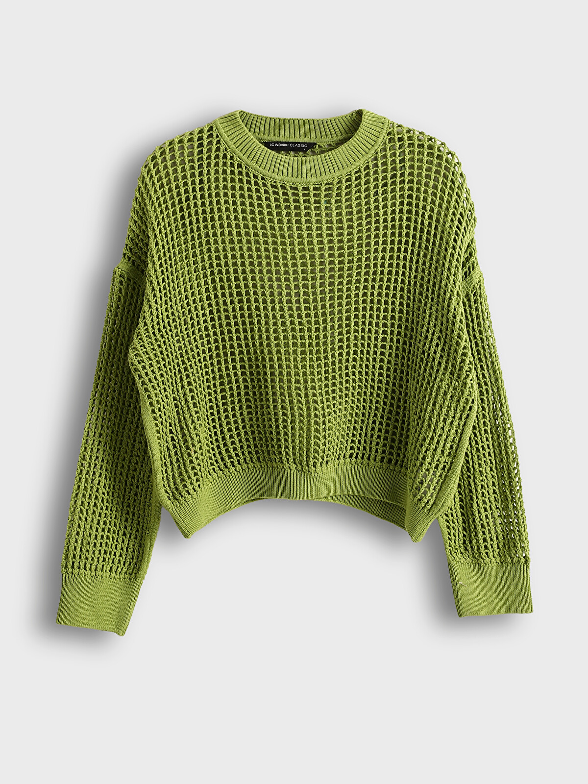 LCWAIKIKI Classic Crew Neck Long Sleeve Women's Knitwear Sweater