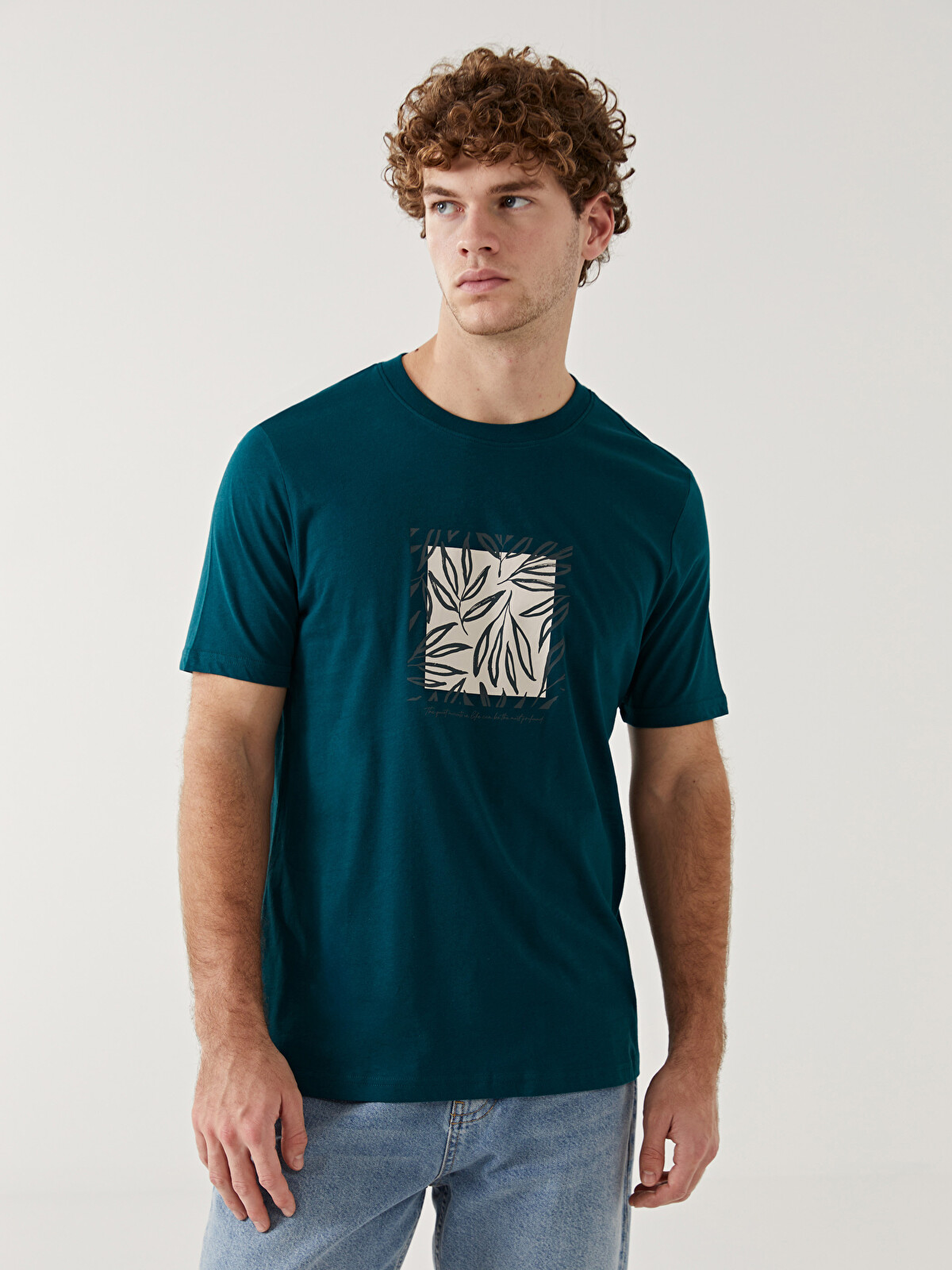 hy0825さま XSIDE Crew Neck Printed Jersey Men's T-Shirt - S55898Z8-QAR | LC