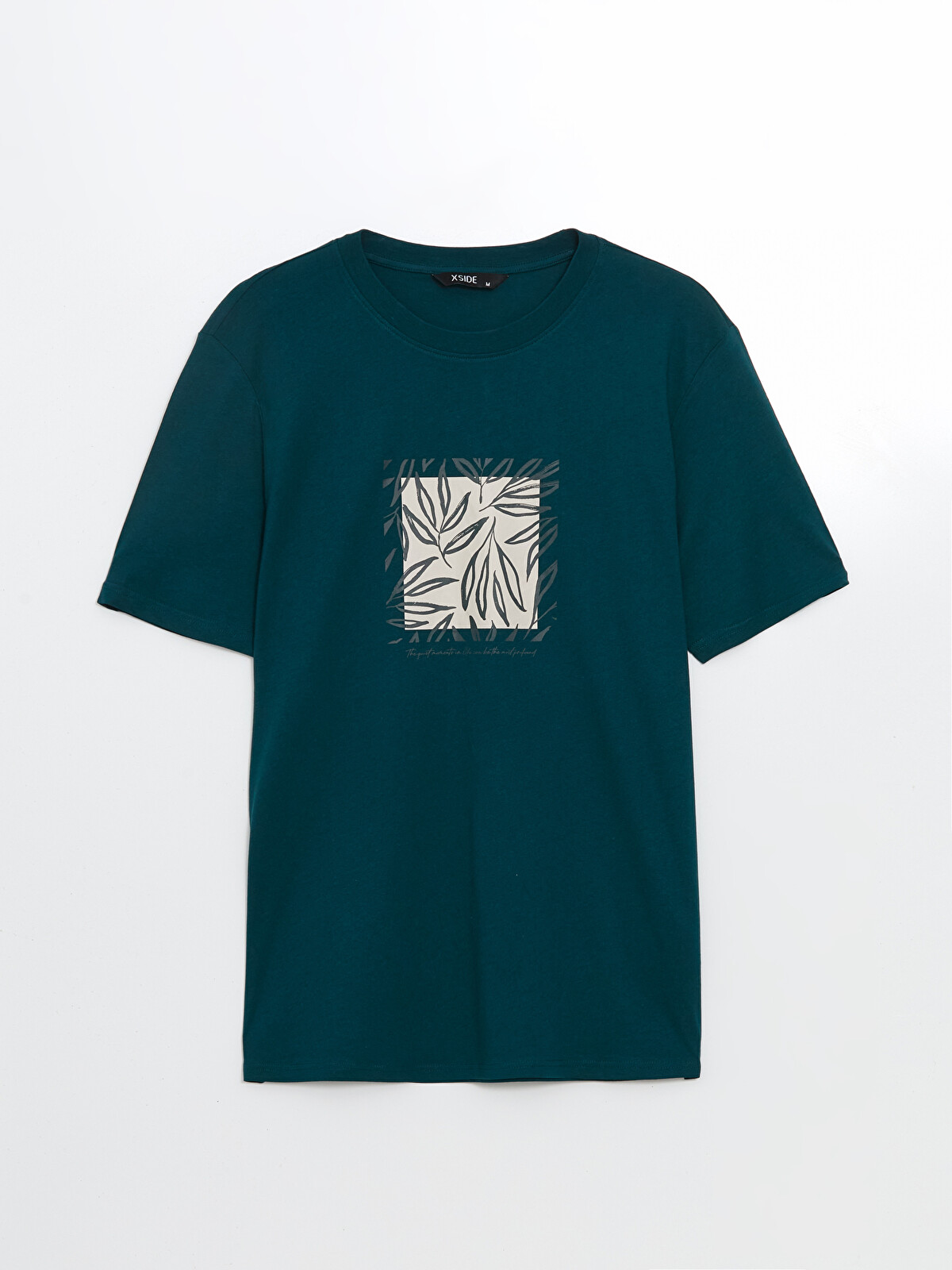 XSIDE Crew Neck Printed Jersey Men's T-Shirt - S55898Z8-QAR | LC