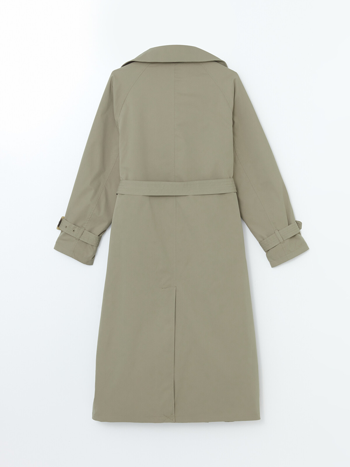 XSIDE Ceket Yaka Oversize Kadın Trençkot - S56096Z8-KEL | LC Waikiki