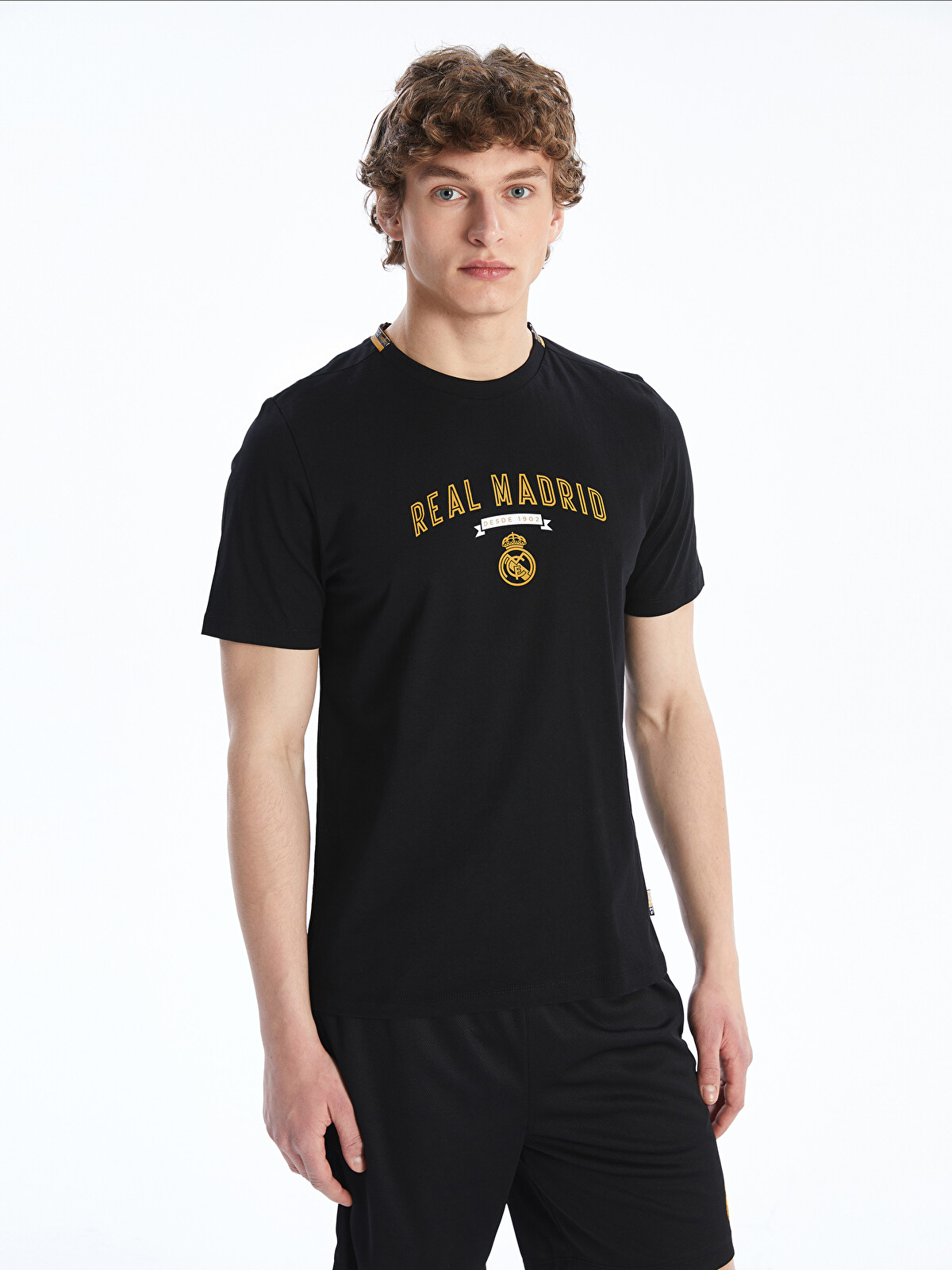 XSIDE ACTIVE Crew Neck Real Madrid Printed Men's Fan T-Shirt