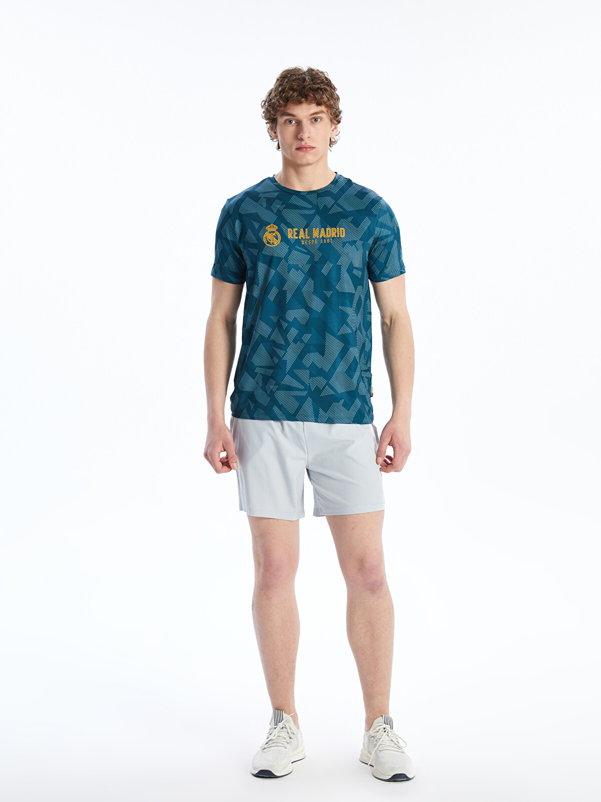XSIDE ACTIVE Crew Neck Real Madrid Printed Men's Fan T-shirt