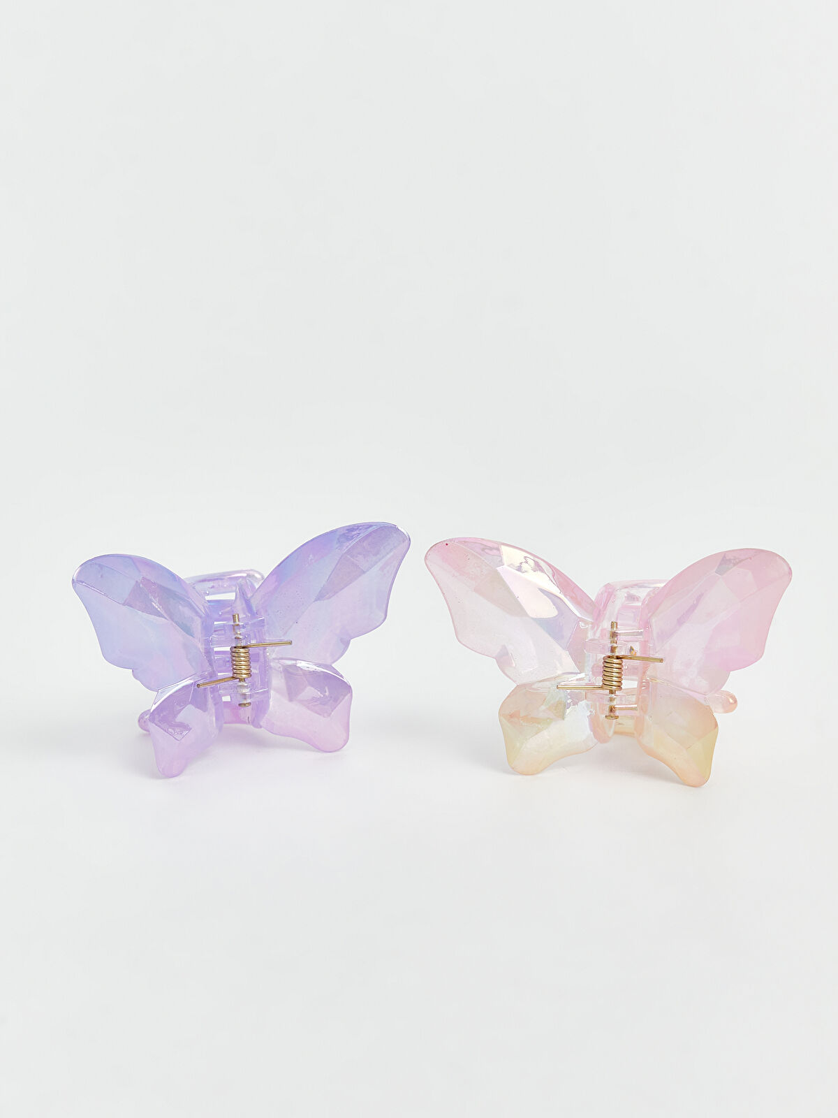 FANTASTICS BUTTERFLY セット LCW ACCESSORIES Butterfly Figured Women's Claw Clip Set 2