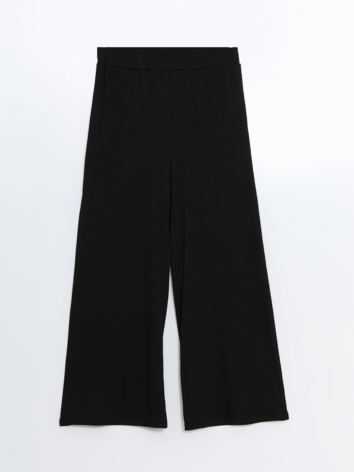 LCWAIKIKI Basic Elastic Waist Wide Leg Women's Trousers - S58220Z8