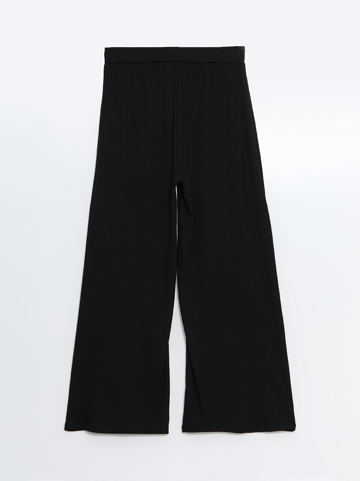 LCWAIKIKI Basic Elastic Waist Wide Leg Women's Trousers - S58220Z8