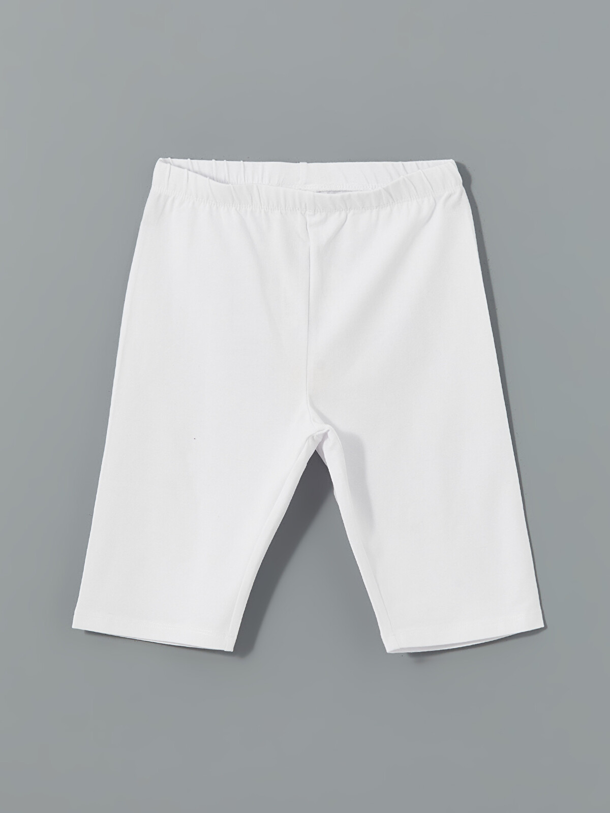 LCW Kids Elasticated Waist Girls' Short Leggings - S58678Z4-Q6K