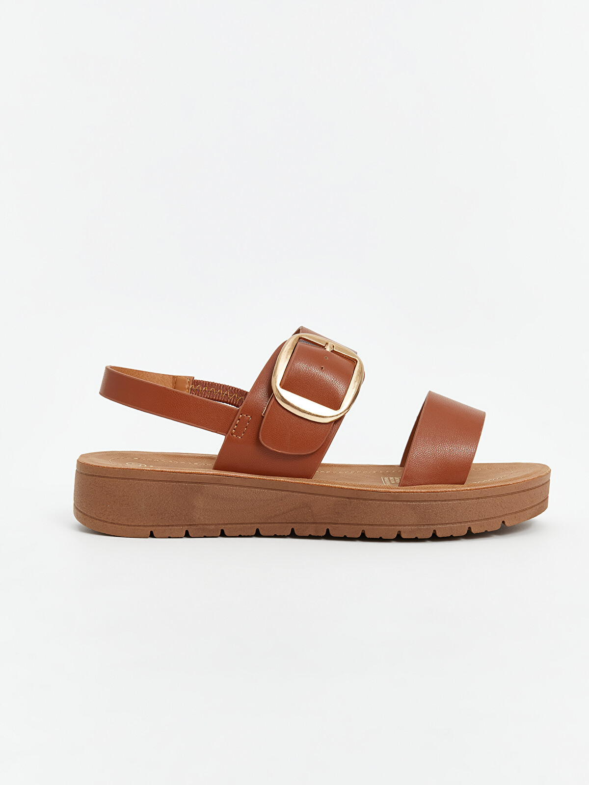LCW STEPS Cross-strap Faux Leather Women's Sandals - S5AN41Z8-CZR