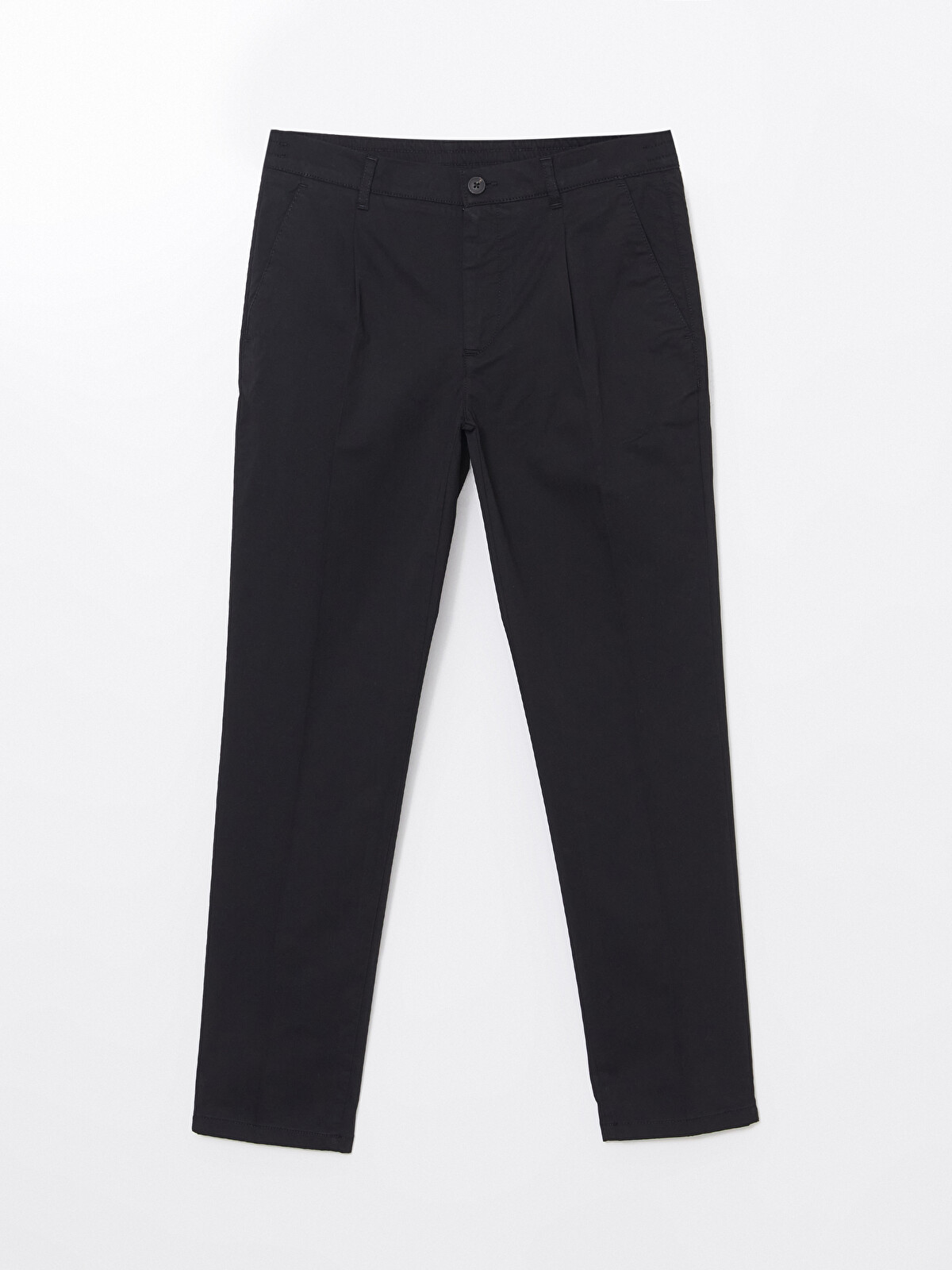 SOUTHBLUE Siyah Standart Kalıp Gabardin Erkek Pantolon - S5AS57Z8