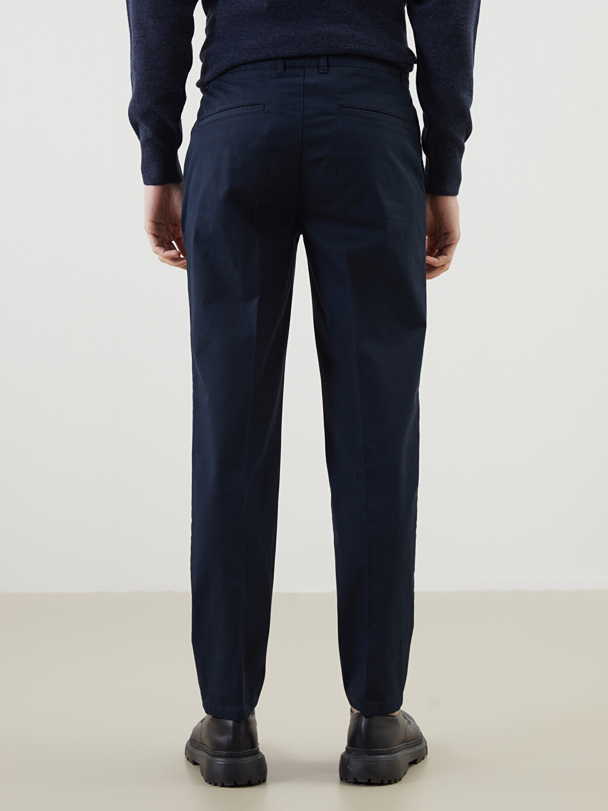 SOUTHBLUE Lacivert Standart Kalıp Gabardin Erkek Pantolon
