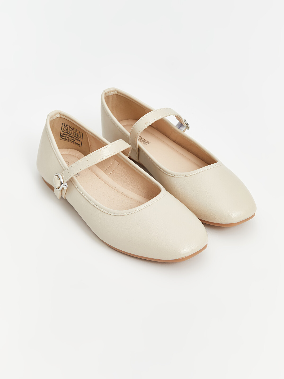 LCW STEPS Faux Leather Women's Ballet Flats - S5AY11Z8-R81 | LC