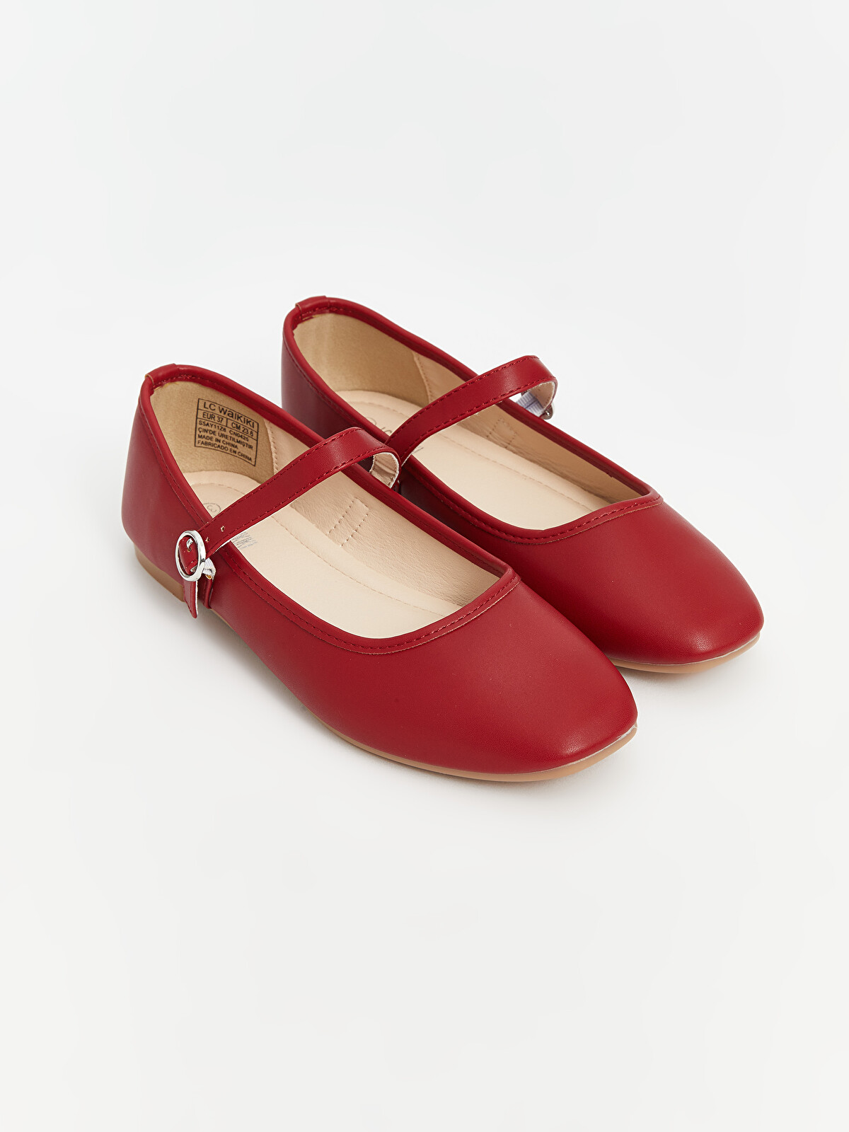 LCW STEPS Faux Leather Women's Ballet Flats - S5AY11Z8-R8Y | LC