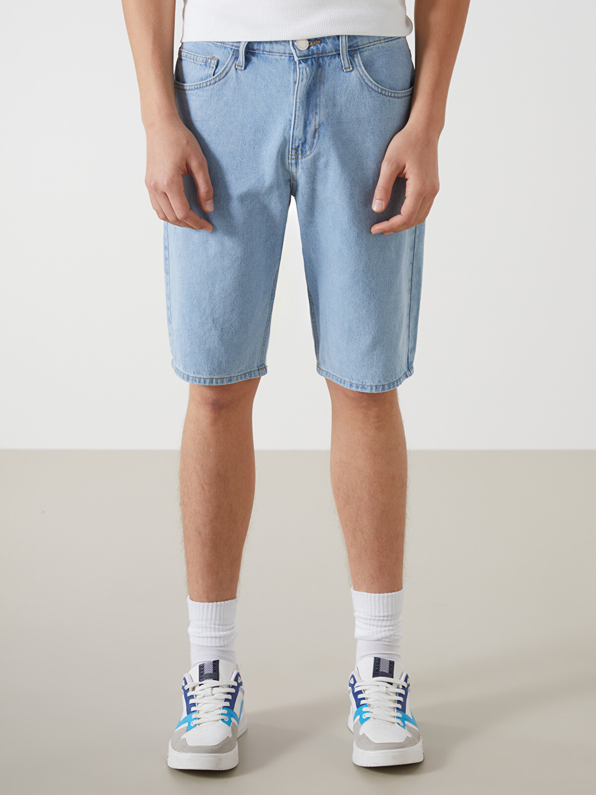 LCW Jeans Standart Kalıp Erkek Jean Şort - S5BD35Z8-311 | LC Waikiki