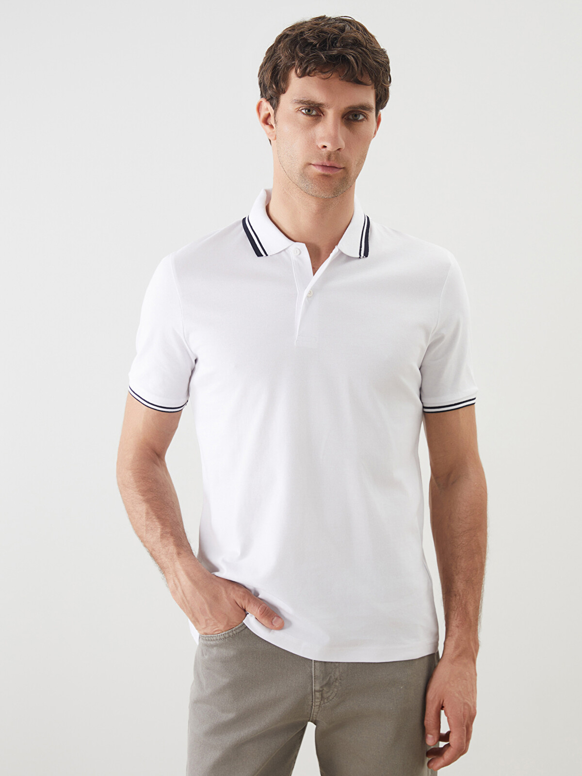 【ホワイト（10）】Tech Chest Switch Poloshirt SOUTHBLUE Polo Neck Short Sleeve Men's Textured T-Shirt - S5BL66Z8