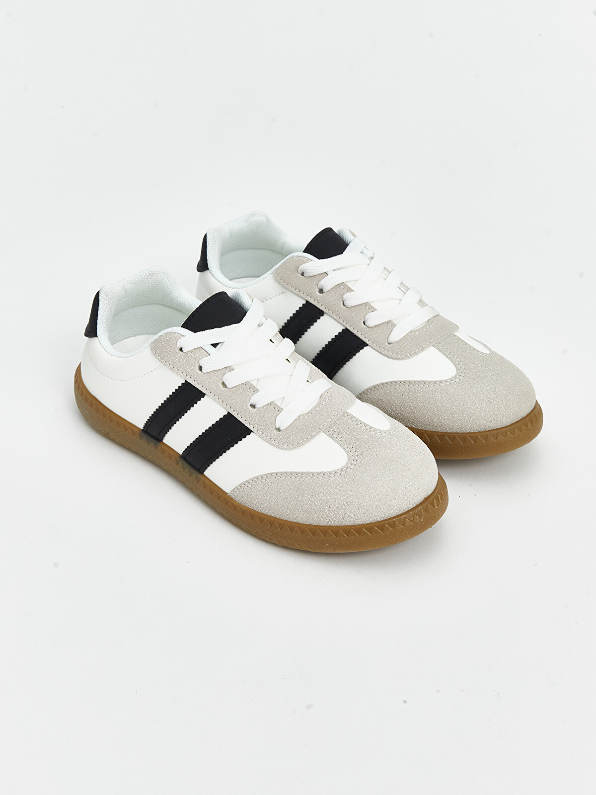 TREFLE＋1 ホワイト スワンタンク LCW STEPS Lace-up Girls' Sneakers - S5CC34Z4-J5E - LC Waikiki