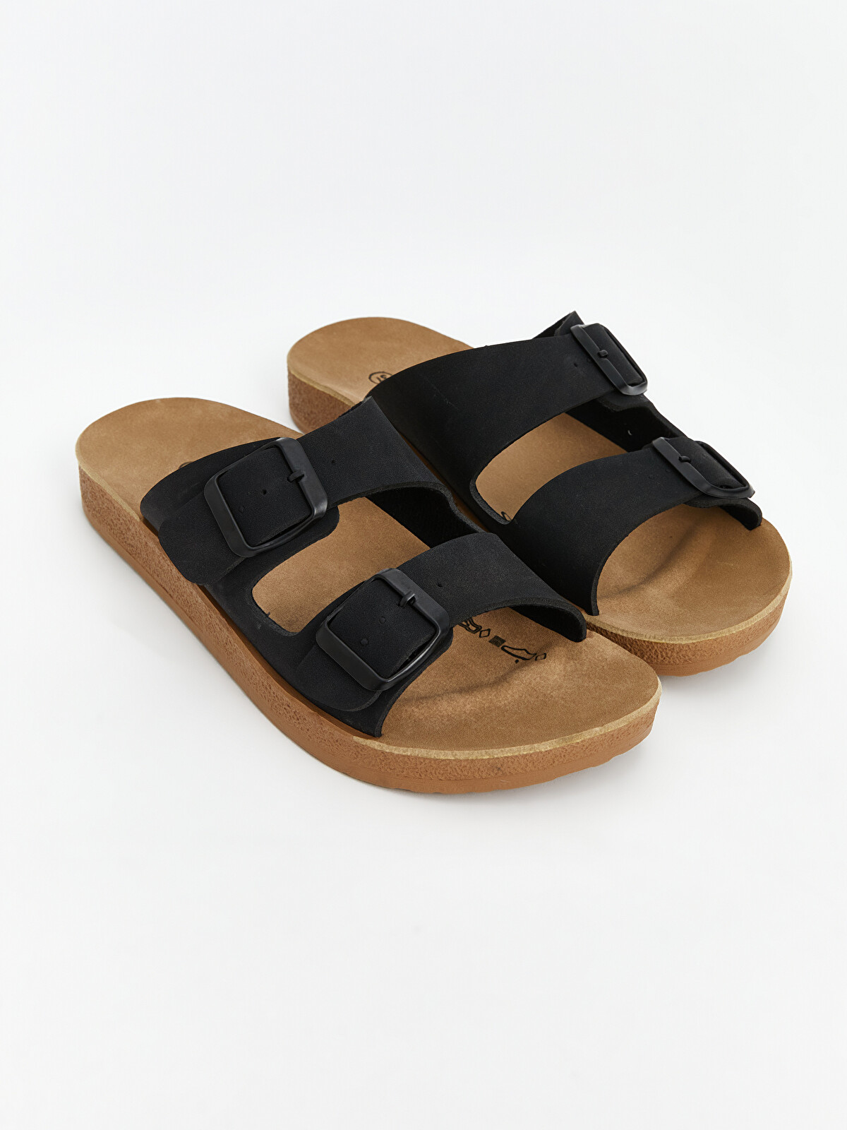 LCW STEPS Çift Bantlı Kadın Terlik - S5CG90Z8-CVL | LC Waikiki