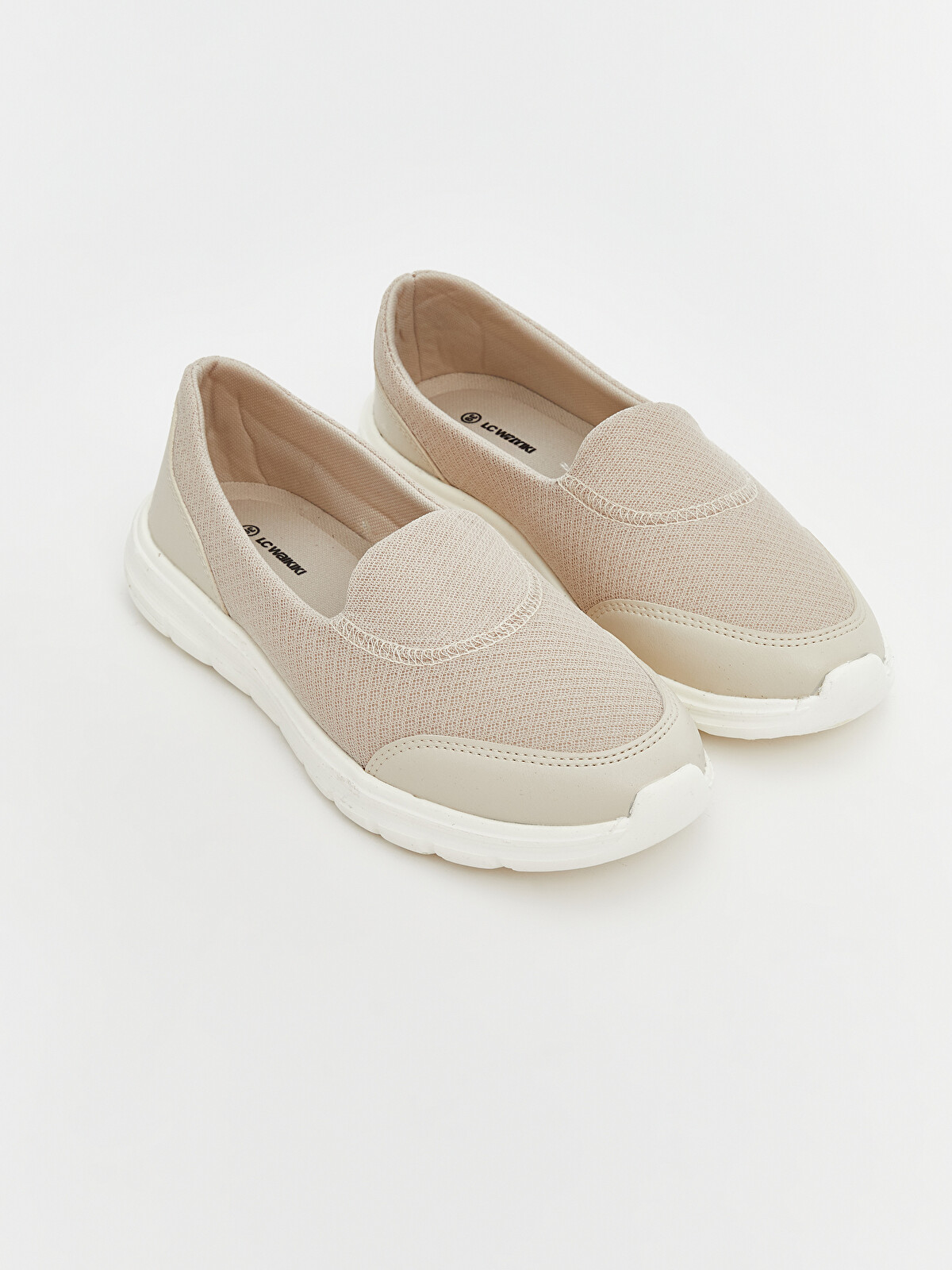 LCW STEPS Bej File Detaylı Kadın Spor Ayakkabı - S5CV46Z8-R81 | LCW