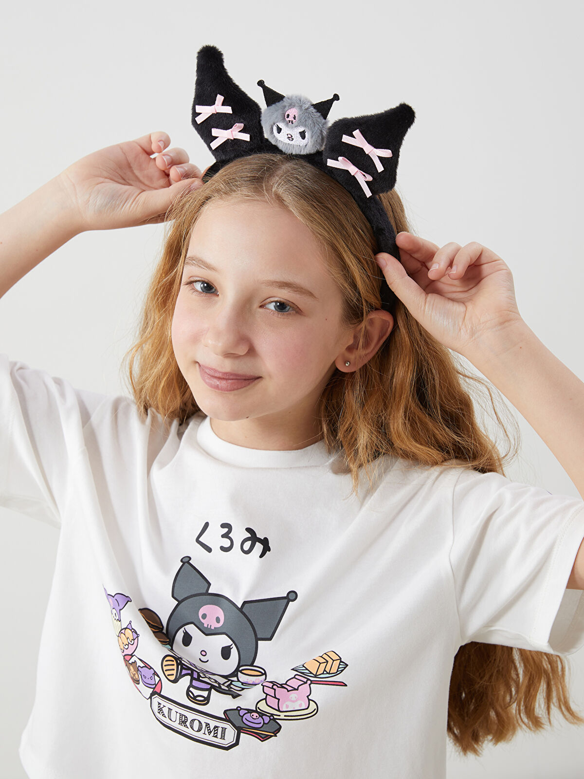 LCW ACCESSORIES Kuromi Printed Girls' Headband -S5CV57Z4-M0T