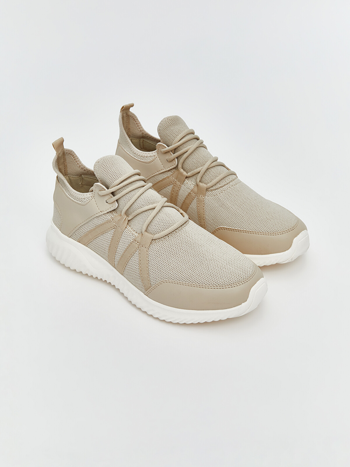 LCW STEPS Bej Bağcıklı Erkek Spor Ayakkabı - S5CY94Z8-EYM | LCW