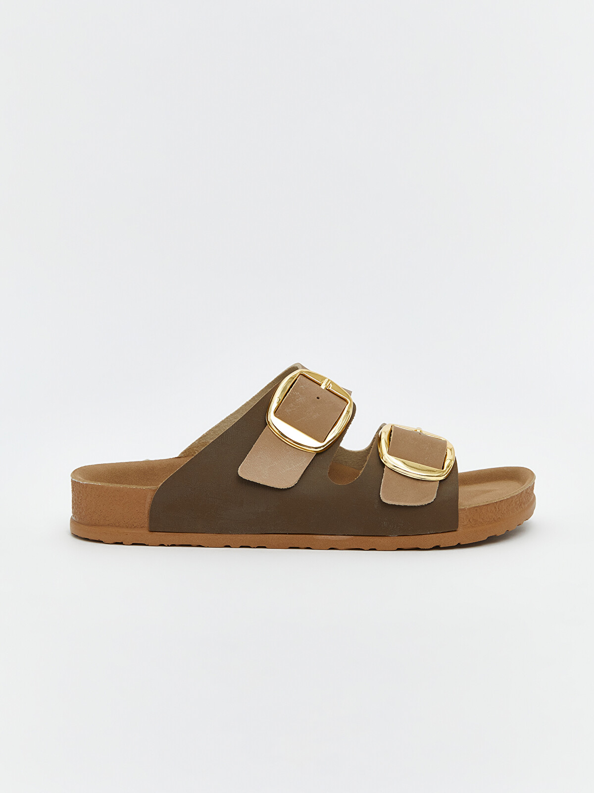 LCW STEPS Double Strap Women's Sliders - S5DF64Z8-K6V | LC Waikiki