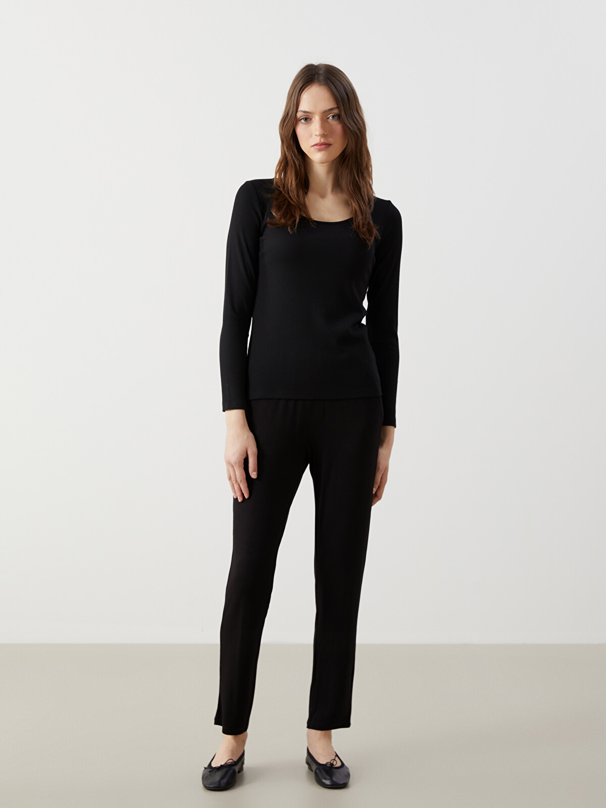 LCWAIKIKI Basic Women's Sweatpants with Elastic Waist - S5DF75Z8
