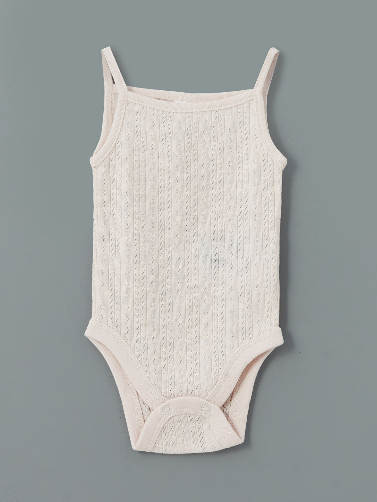 ◆♡bebe♡◆ LCW baby Crew Neck Printed Baby Girl Bodysuit With Snap