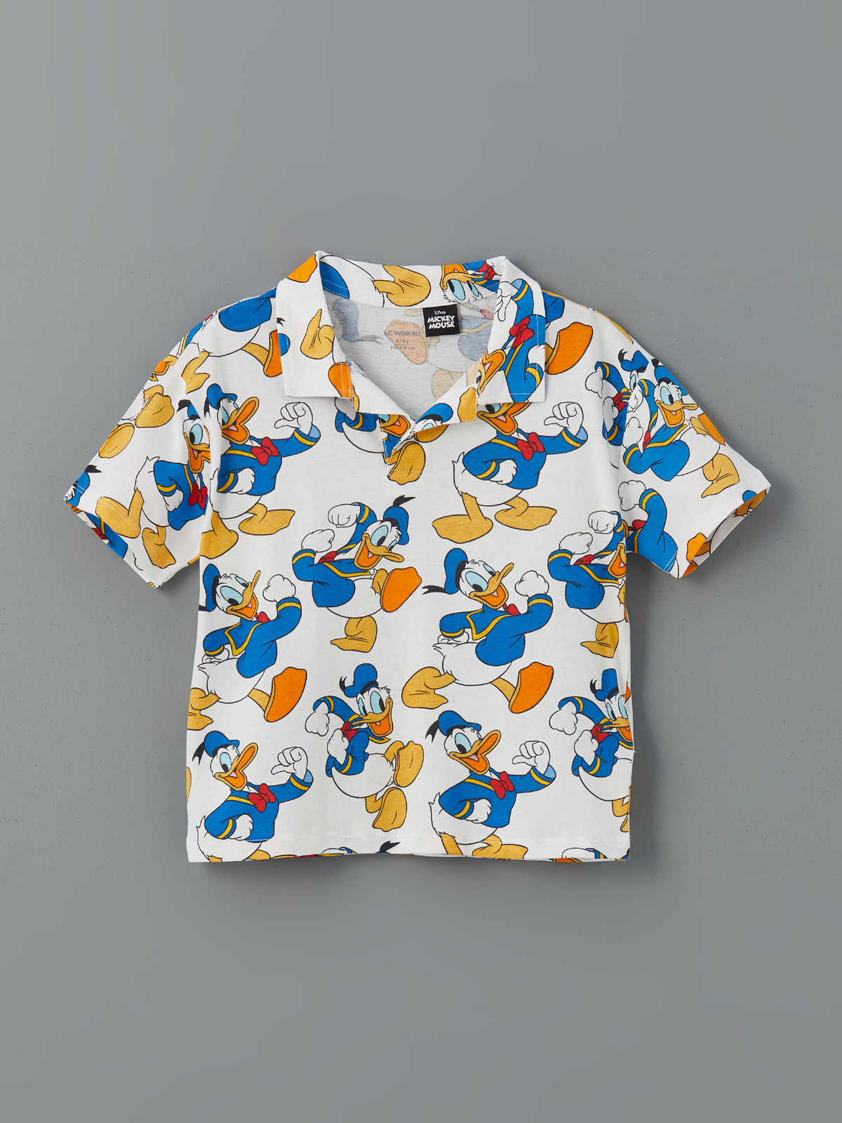 ドナルドダックン LCW Kids Crew Neck Donald Duck Printed Baby Boys' T-shirt And
