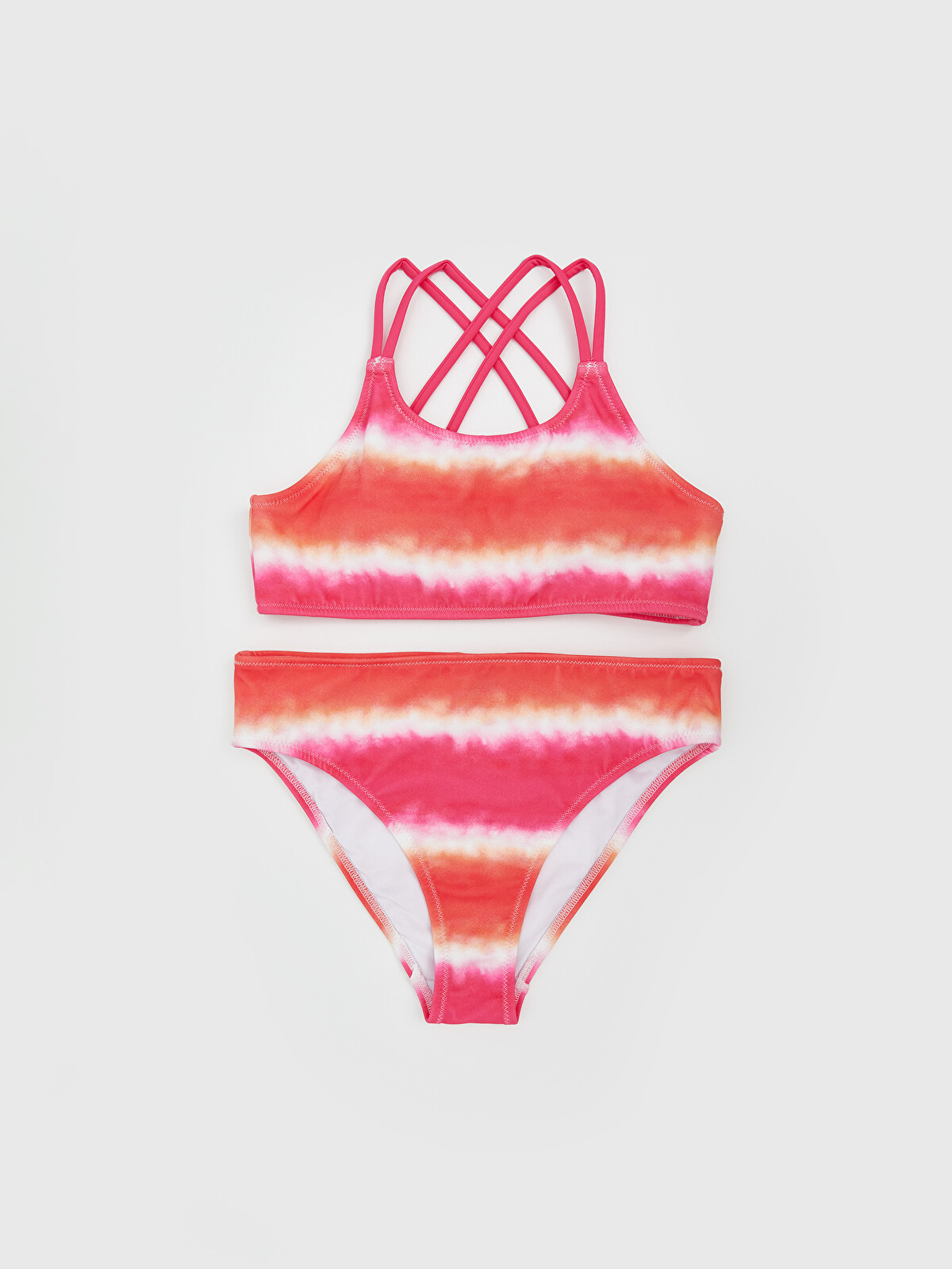 LCW Kids Karışık Hızlı Kuruyan Uv Korumalı Kız Çocuk Bikini