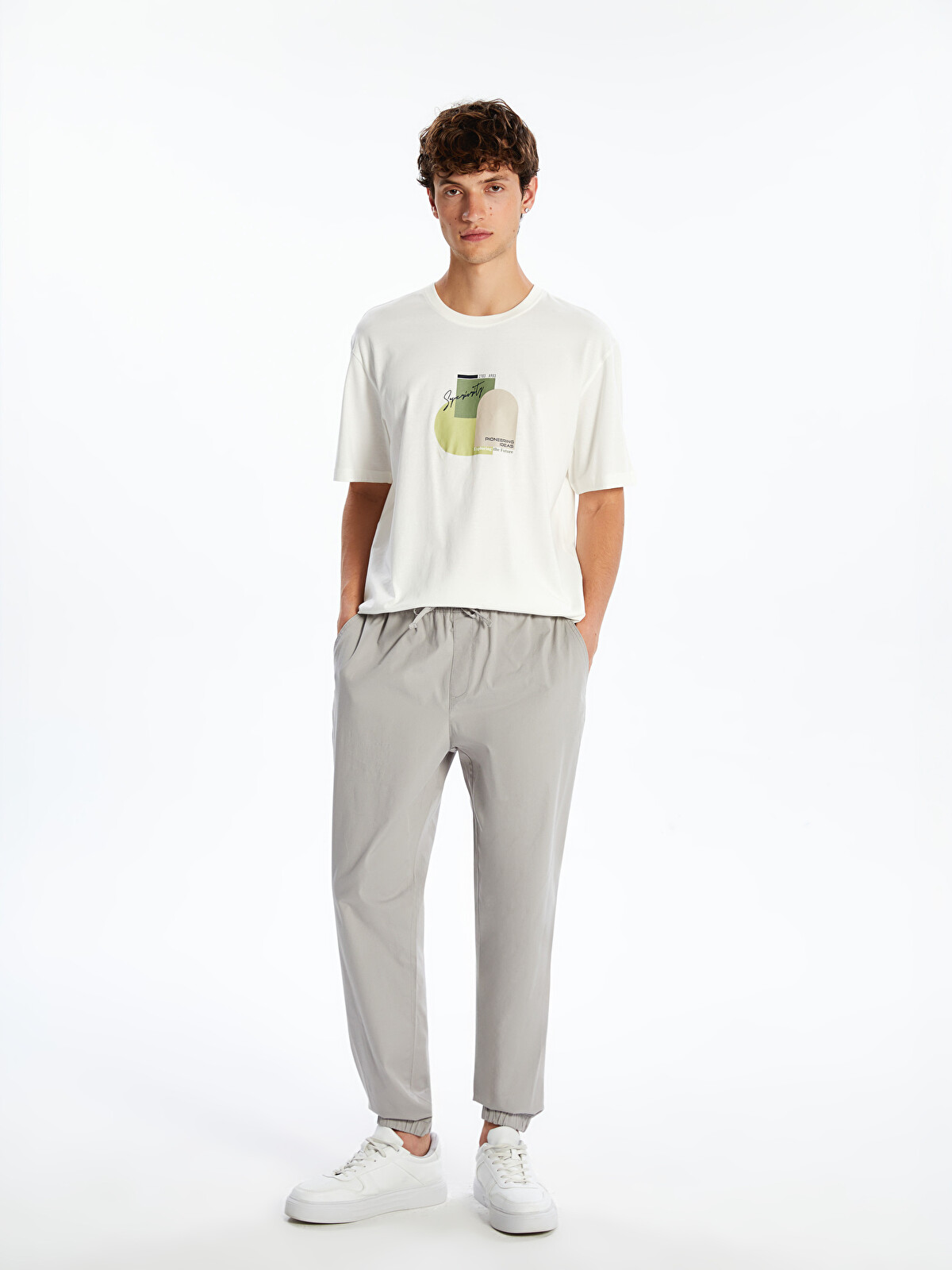 XSIDE Standard Fit Men's Jogger Trousers - S5EK78Z8-S7Y | LC Waikiki