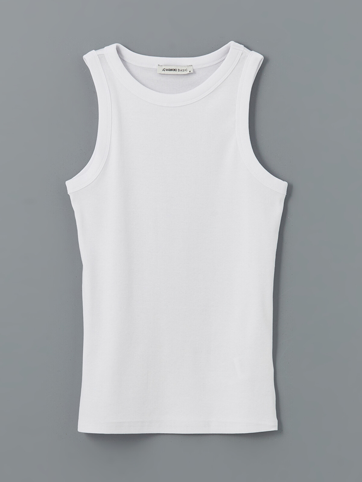 LCWAIKIKI Basic Crew Neck Women's Tank Top - S5EM10Z8-Q6K - LC Waikiki