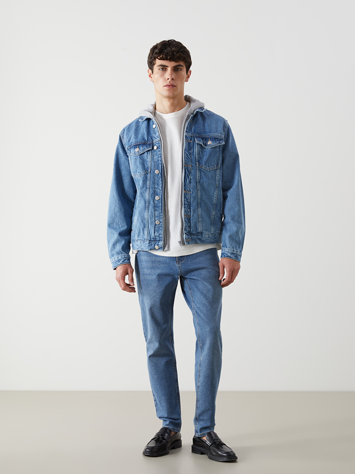 Ch!iiibag Tapered DenimPants サイズ36 LCW Jeans Standart Kalıp Erkek Jean Ceket - S5EP30Z8-311 | LC Waikiki