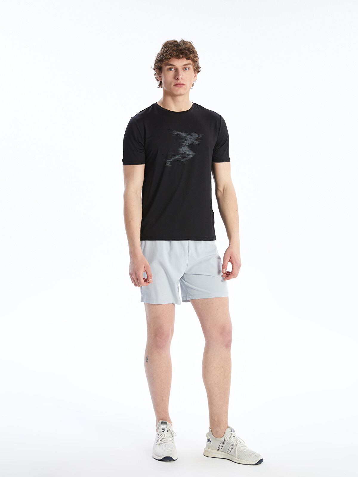 XSIDE ACTIVE Crew Neck Short Sleeve Printed Men's Sports T-Shirt XSIDE ACTIVE Crew Neck Short Sleeve Printed Men's Sports T-Shirt