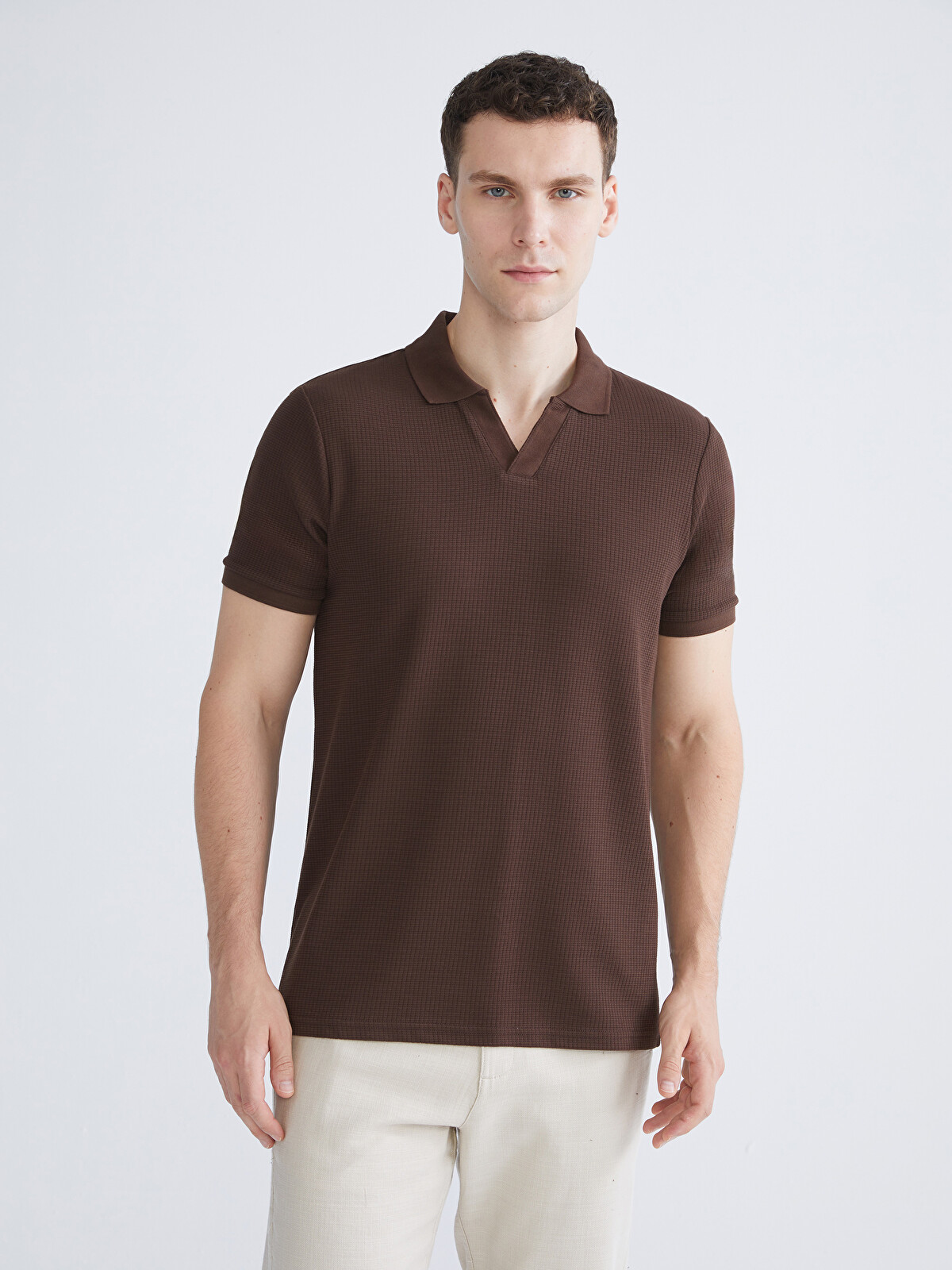 SOUTHBLUE Polo Yaka Kısa Kollu Erkek Tişört - S5FI01Z8-ZMQ | LC
