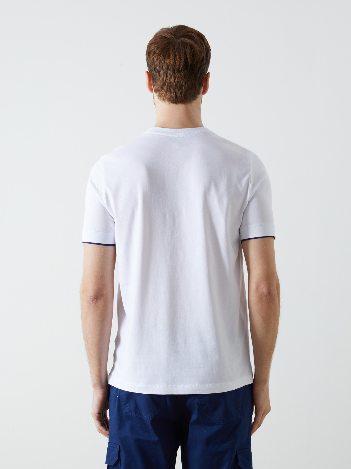 LCWAIKIKI Classic Crew Neck Printed Biyeli Men's T-shirt