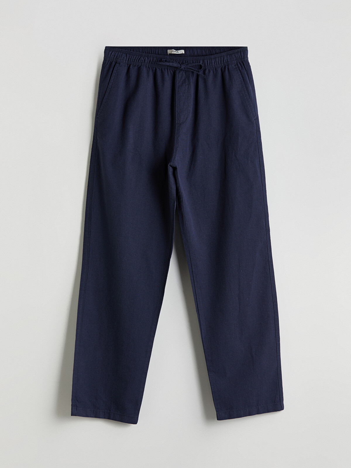Orimi SS26 スラックス LOCK LINE SLACKS XSIDE Relaxed Fit Linen Blend Men's Trousers - S5FQ94Z8-Z46 | LC
