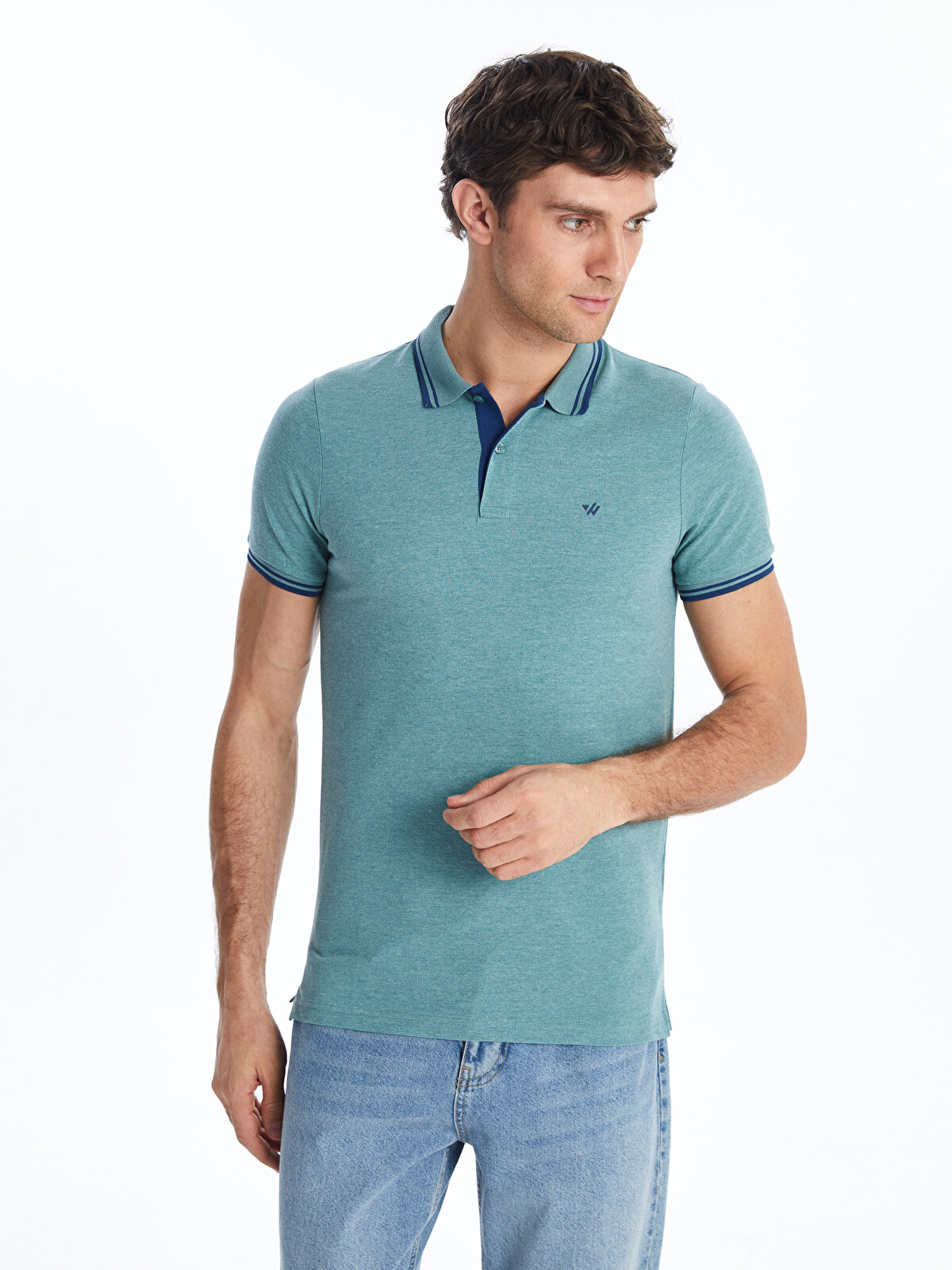 LCWAIKIKI Classic Polo Yaka Pike Erkek Tişört