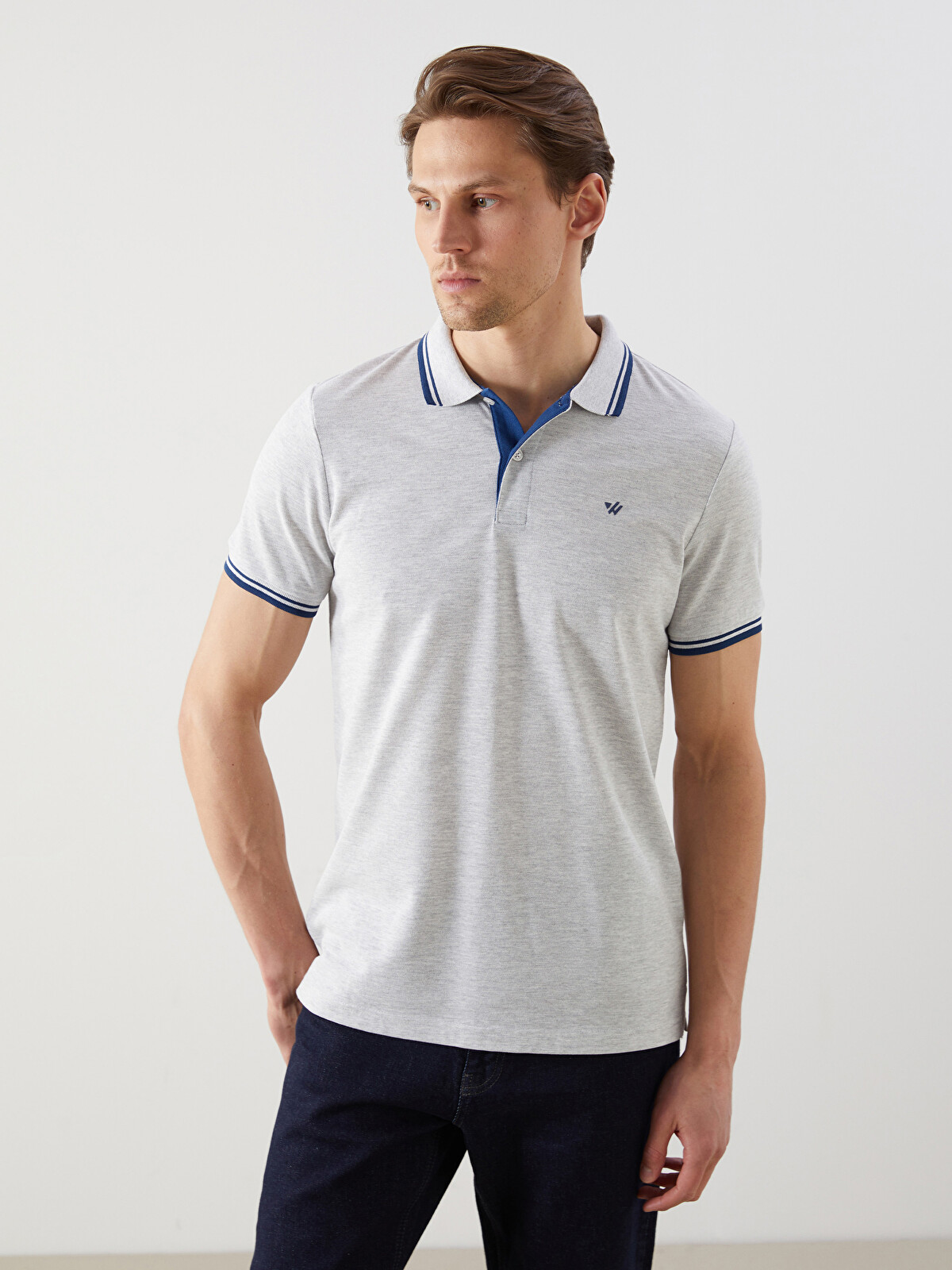 LCWAIKIKI Classic Polo Yaka Pike Erkek Tişört