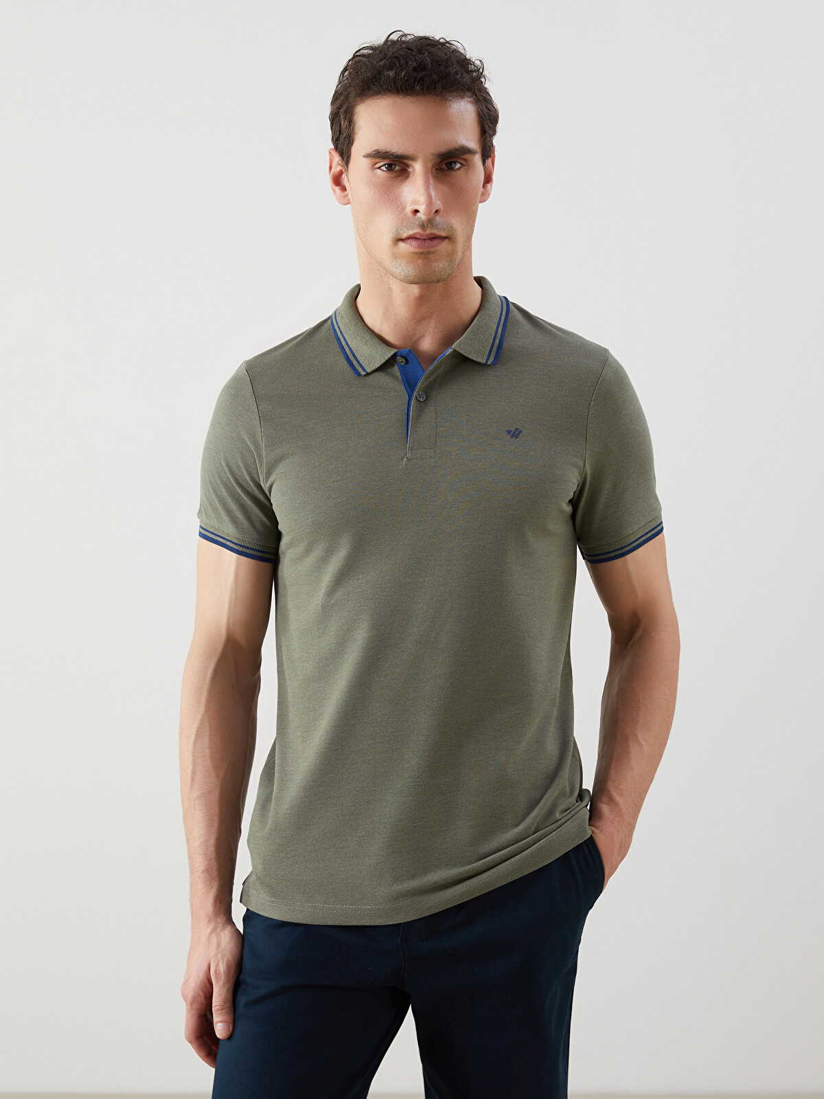 LCWAIKIKI Classic Polo Yaka Pike Erkek Tişört