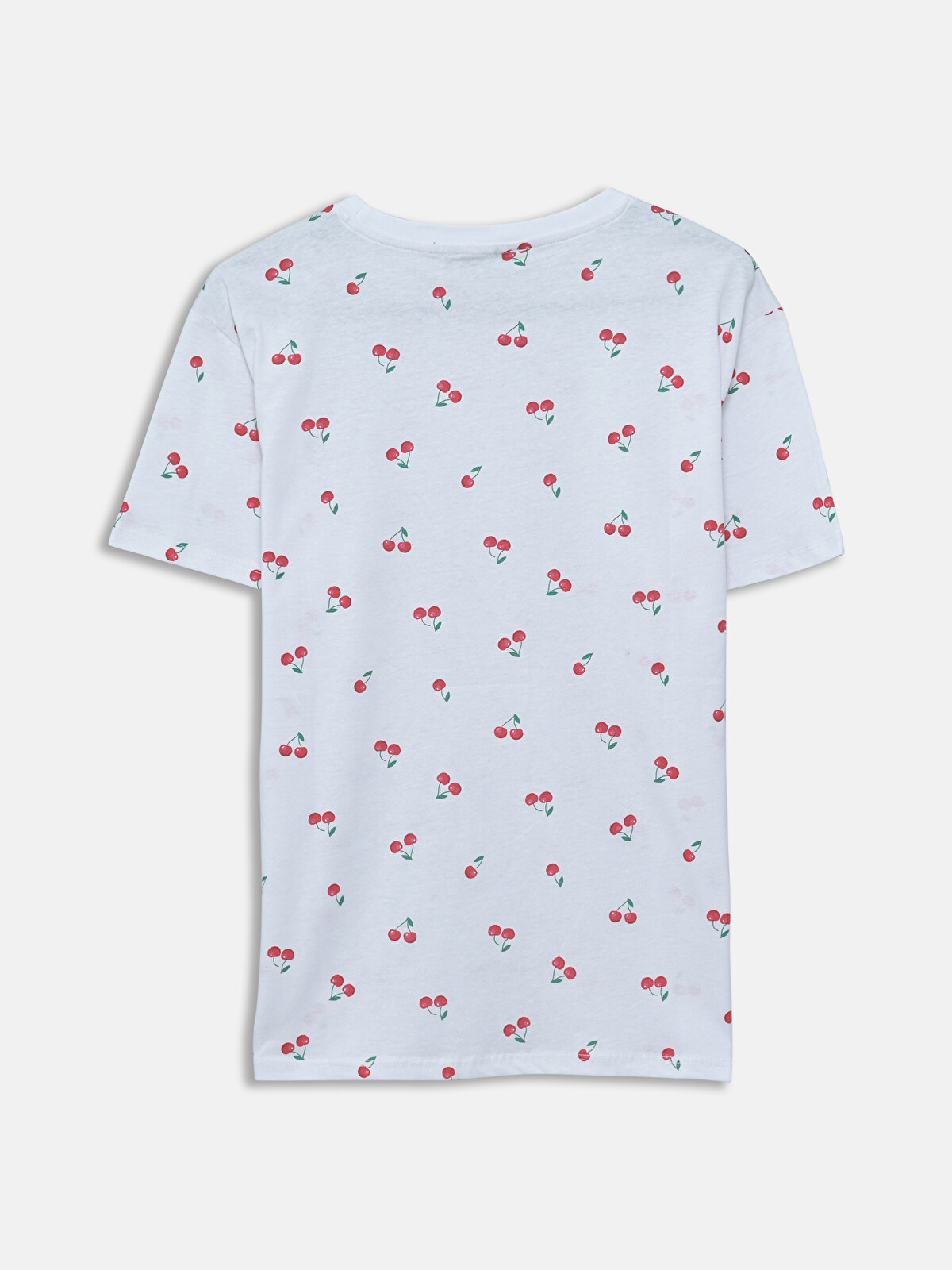 XSIDE Crew Neck Cherry Printed Women's T-Shirt - S5FU41Z8-LU7 - LC