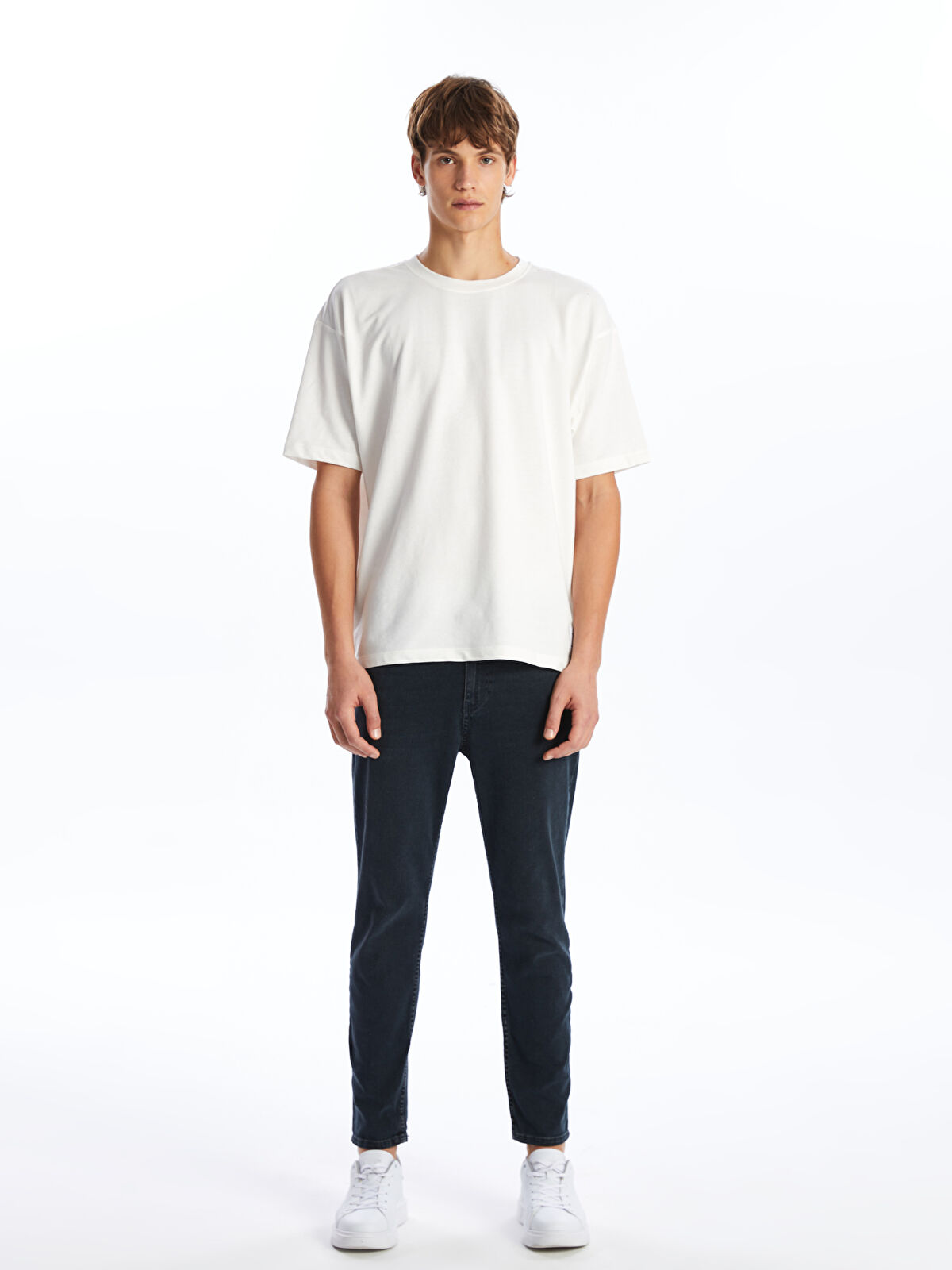 LCW Jeans Indigo 730 Havuç Kalıp Erkek Jean Pantolon