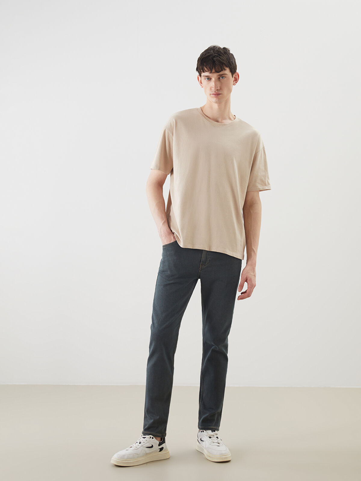 LCW Jeans Yeşil 779 Regular Fit Erkek Jean Pantolon - S5G635Z8-333