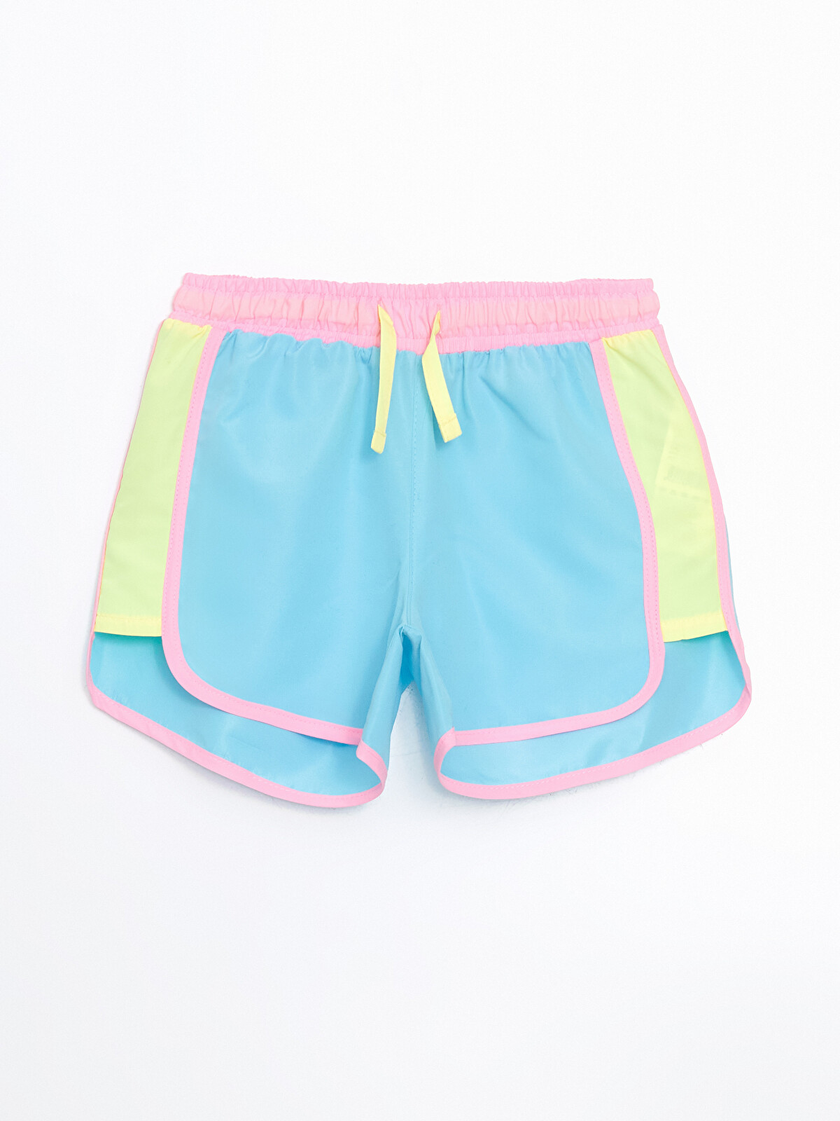 LCW Kids Elastic Waist Quick-dry Girls' Swimming Shorts - S5GD87Z4